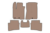 Hyundai I-20 2014–2020 Gummimattor Carsuit (Beige) foto 1