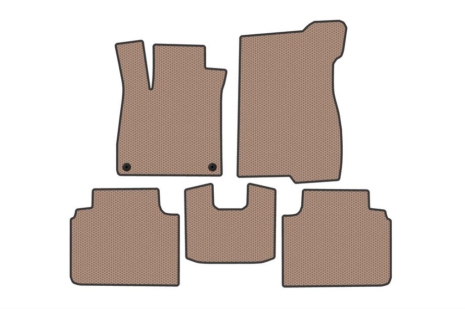 Honda Accord XI 2022– Gummimattor Carsuit (Beige) Image
