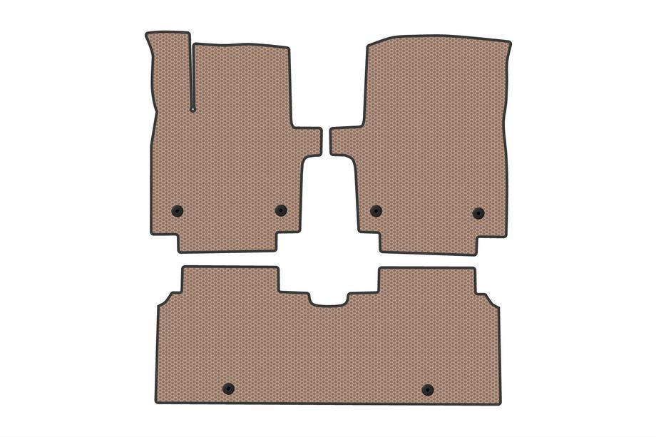 Kia EV6 2021– Gummimattor Carsuit (Beige) Image