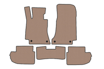 Mercedes E-class coupé C238 2016–2024 Gummimattor Carsuit (2021-2024, beige) foto 1