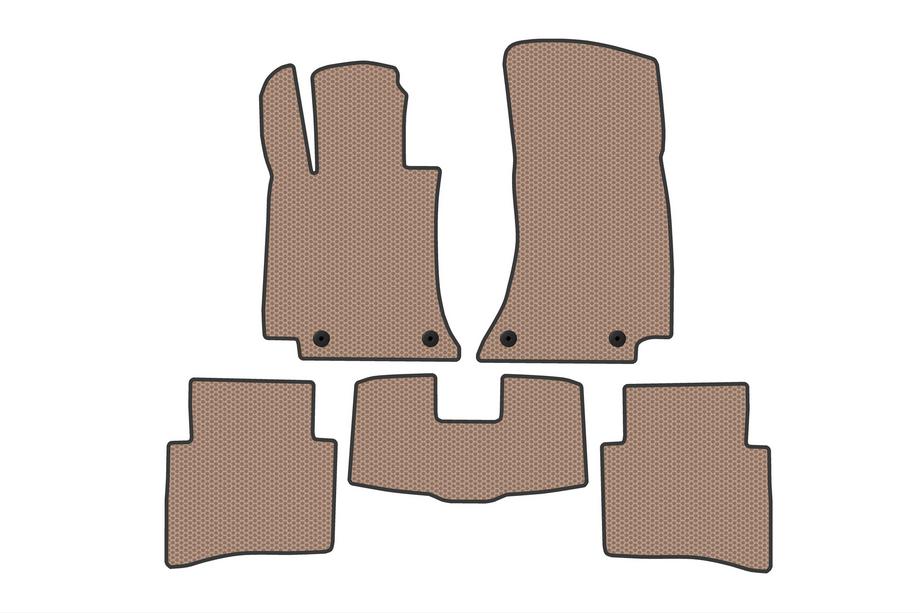 Mercedes E-class W214 2023– Gummimattor Carsuit (SD, Beige) Image
