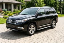 Toyota Highlander 2008–2013 Sidosteg Fullmond (2 st, aluminium) foto 1