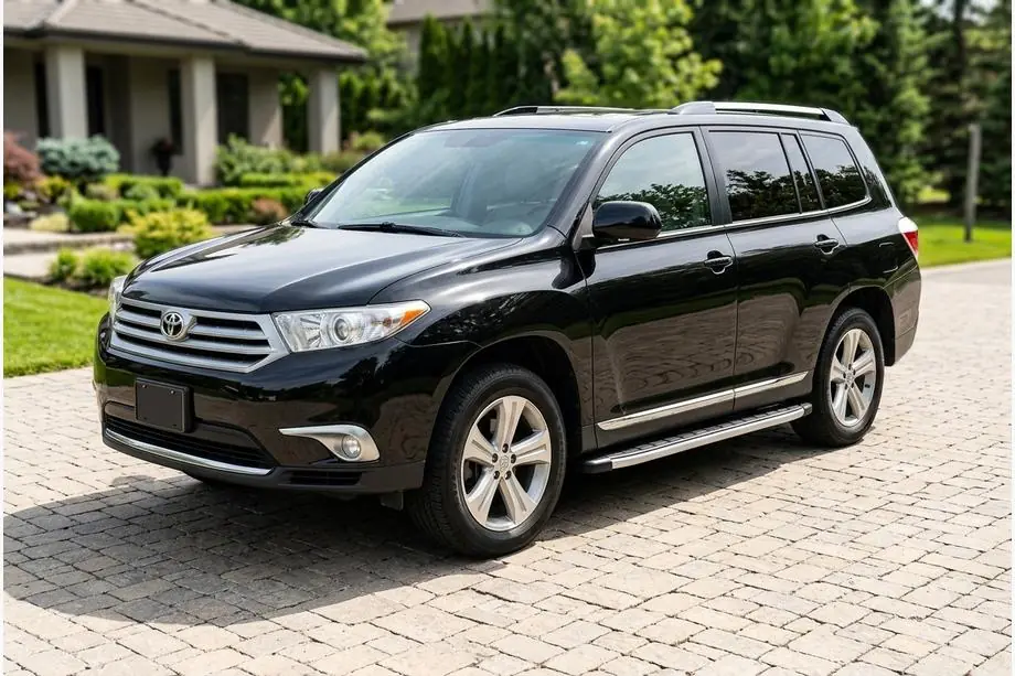 Toyota Highlander 2008–2013 Sidosteg Fullmond (2 st, aluminium) Image