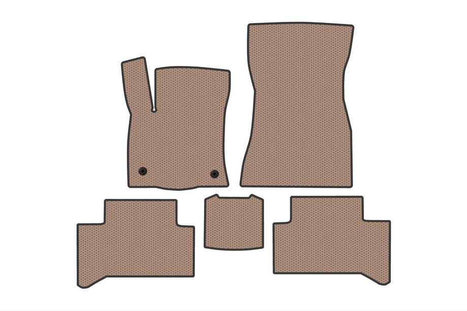 Mercedes EQA 2021– Gummimattor Carsuit (Beige) Image