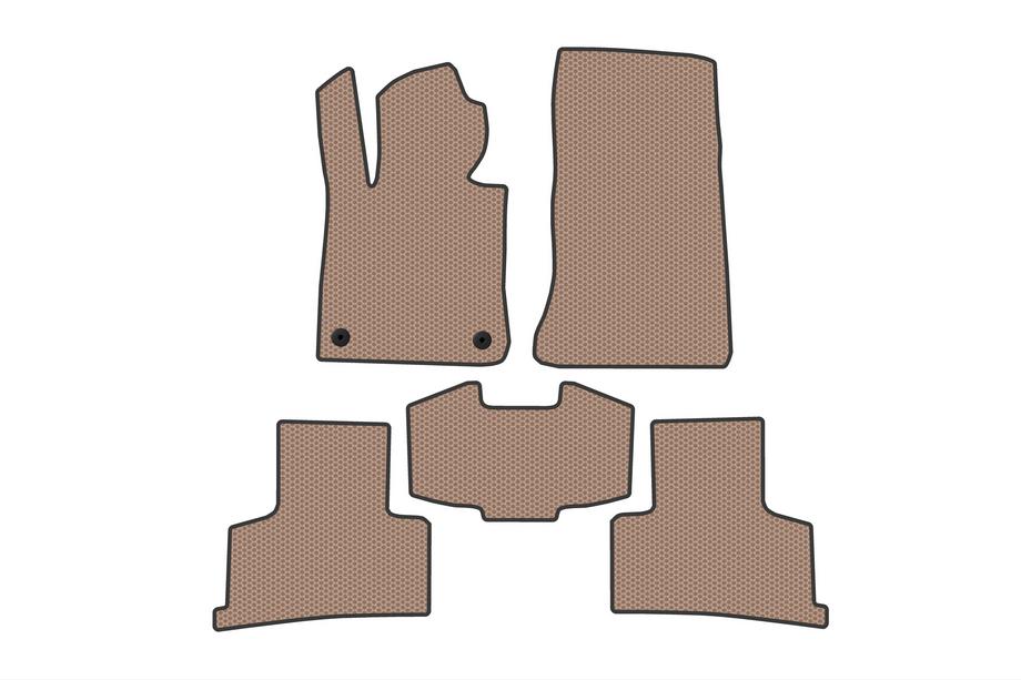 Mercedes GLC X254 2022– Gummimattor Carsuit (Beige) Image