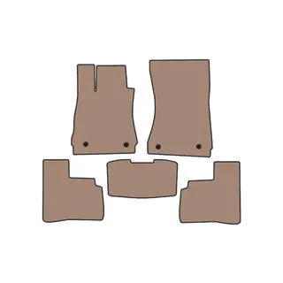 Gummimattor Carsuit (Short, Beige) foto 1