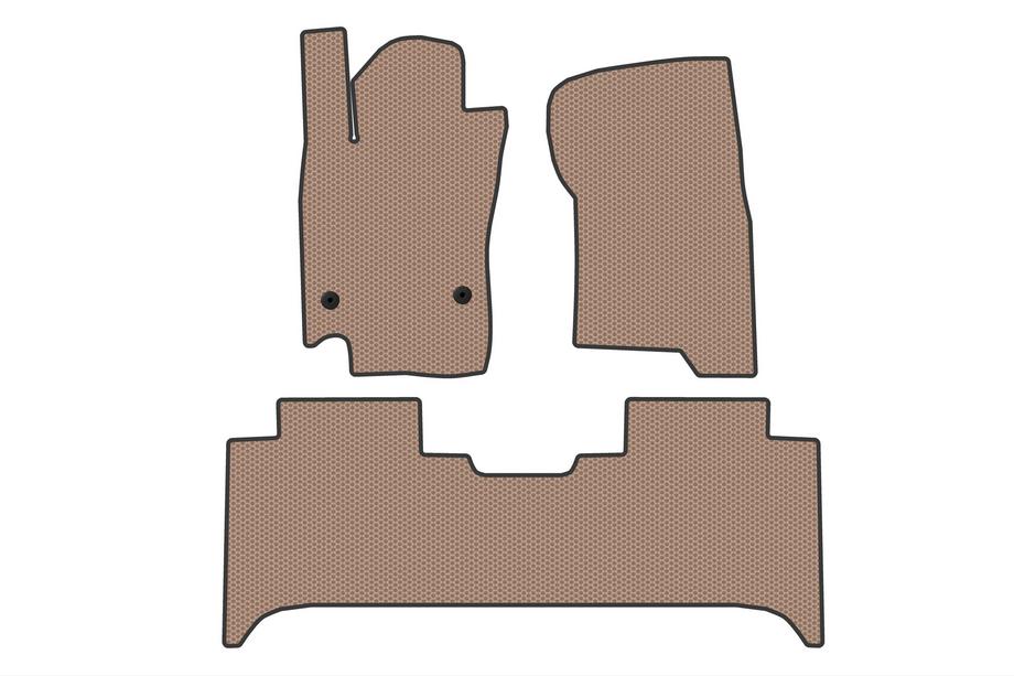 Mercedes X class 2017–2020 Gummimattor Carsuit V2 (Beige) Image