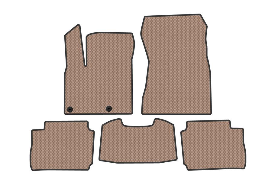 Nissan Qashqai 2021– Gummimattor Carsuit (Електро, Beige) Image
