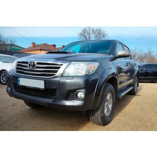 Sidosteg Sunrise (2 st, aluminium) Toyota Hilux 2006–2015 foto 1