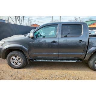Sidosteg Sunrise (2 st, aluminium) Toyota Hilux 2006–2015 foto 4
