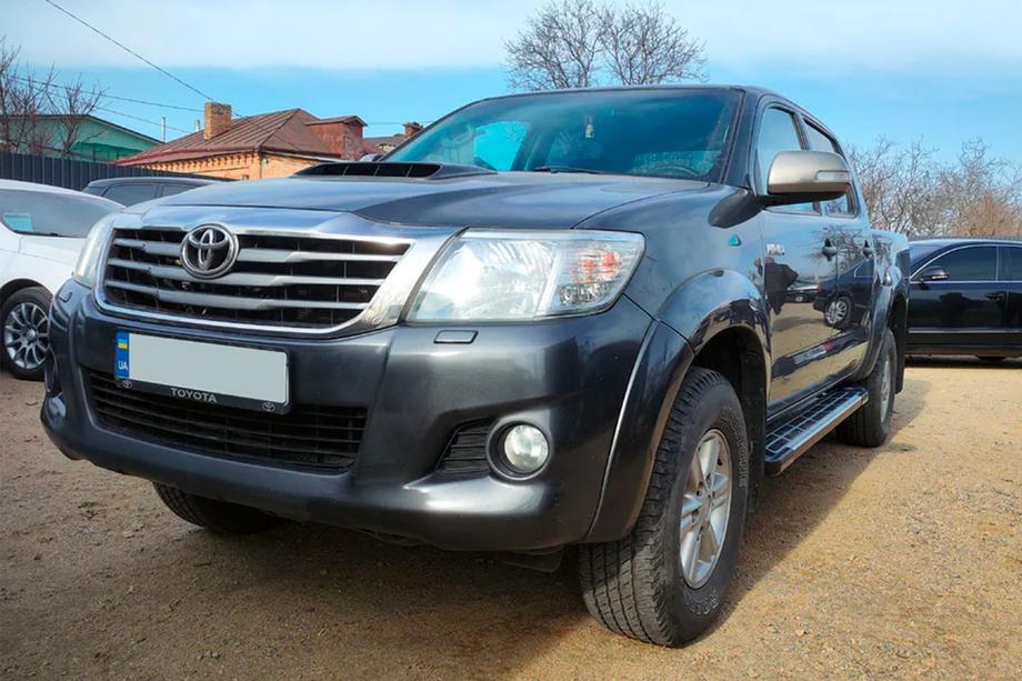 Toyota Hilux 2006–2015 Sidosteg Sunrise (2 st, aluminium) Image