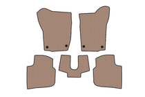 Seat Toledo 2012–2019 Gummimattor Carsuit (Beige) foto 1