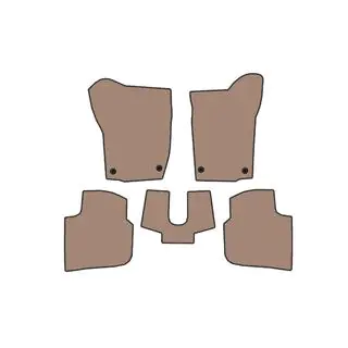 Gummimattor Carsuit (Beige) foto 1