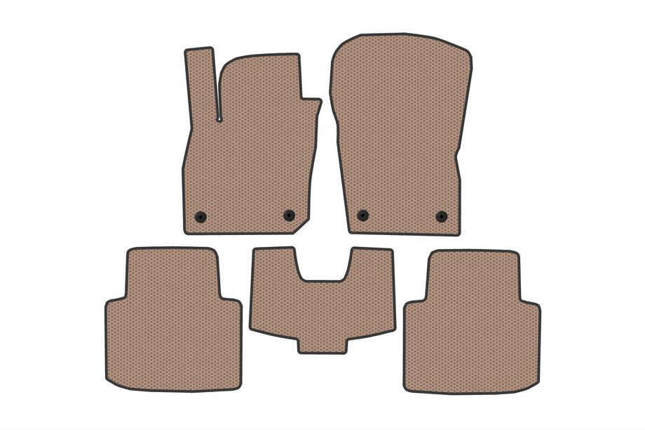 Skoda Superb 2024– Gummimattor Carsuit (SD, beige) Image