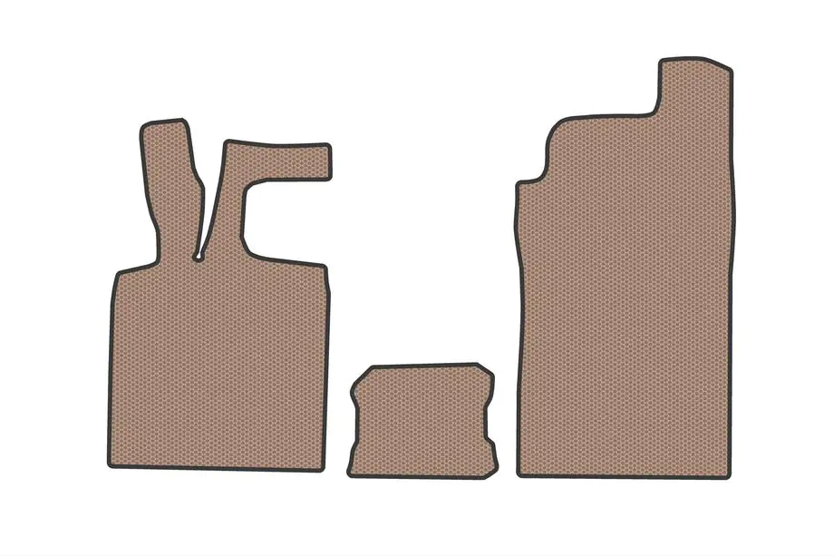 Smart 2014– Gummimattor Carsuit (Beige) Image