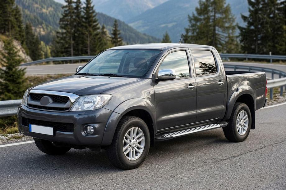 Toyota Hilux 2006–2015 Sidosteg Line (2 st, aluminium) Image
