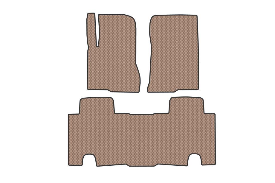 SsangYong Musso II 2018– Gummimattor Carsuit (Beige) Image