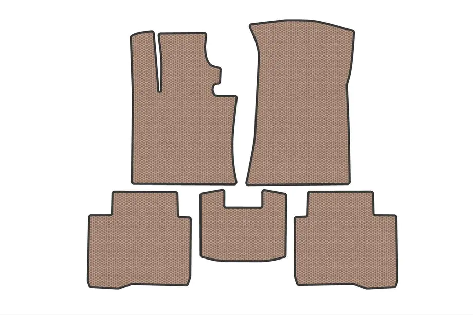 SsangYong Torres 2022– Carsuit gummimattor (bensin, beige) Image