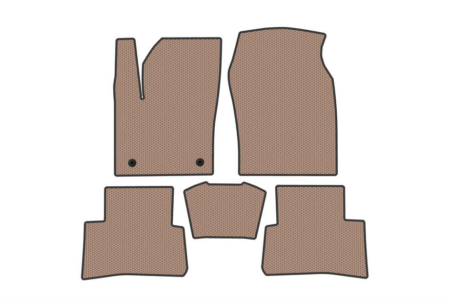 Toyota C-HR 2023– Gummimattor Carsuit (Beige) Image