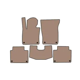 Gummimattor Carsuit (SW, beige) foto 1
