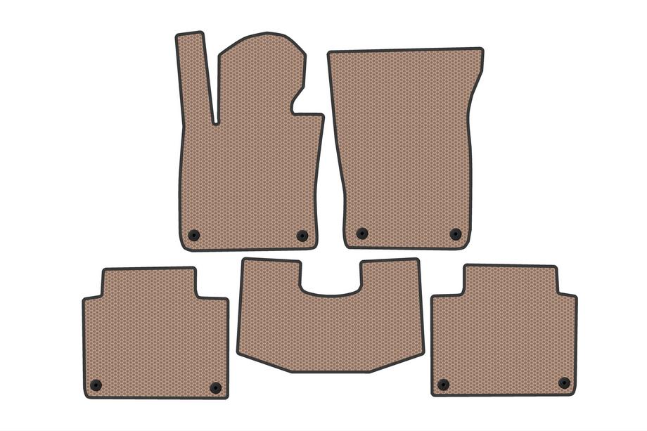 Volvo S90/V90 2016– Gummimattor Carsuit (SW, beige) Image