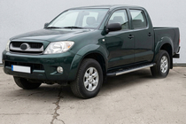 Toyota Hilux 2006–2015 Sidosteg Duru (2 st, aluminium) foto 1