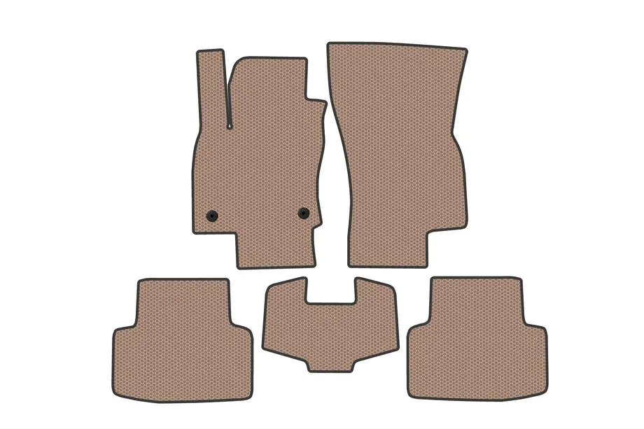 Volkswagen Taos/Tharu 2018–2024 Gummimattor Carsuit (Beige) Image
