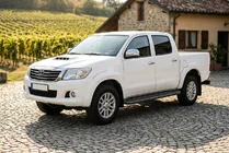 Toyota Hilux 2006–2015 Sidosteg Bosphorus Black (2 st, aluminium) foto 1