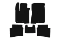 Hyundai I-20 2014–2020 Gummimattor Carsuit (Svart) foto 1