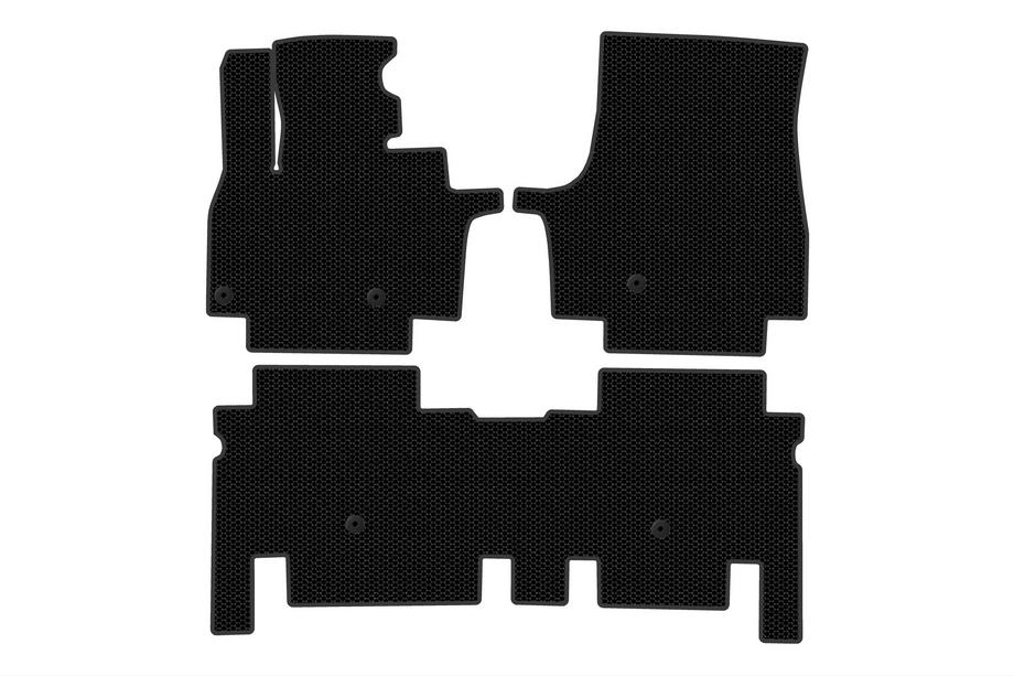 KIA EV9 Carsuit gummimattor (2 rader, svarta) Image