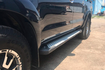 Toyota Hilux 2006–2015 Sidosteg Allmond Grey (2 st, aluminium) foto 2