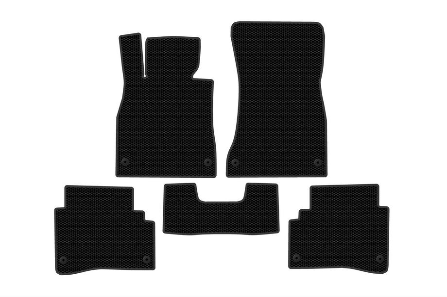 Mercedes S-class W222 2013–2022 Gummimattor Carsuit (Short, svart) Image
