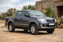 Toyota Hilux 2006–2015 Sidosteg Allmond Black (2 st, aluminium) foto 1