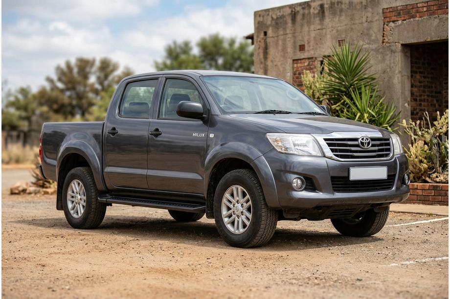 Toyota Hilux 2006–2015 Sidosteg Allmond Black (2 st, aluminium) Image
