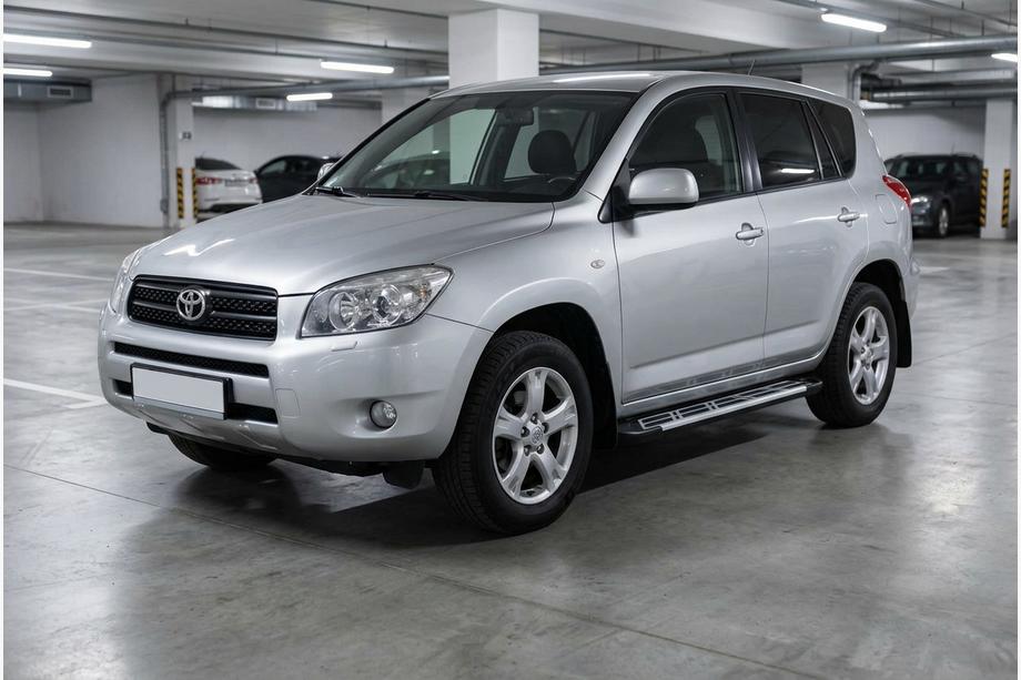 Toyota Rav 4 2006–2013 Sidosteg Sunrise (2 st, aluminium) Image