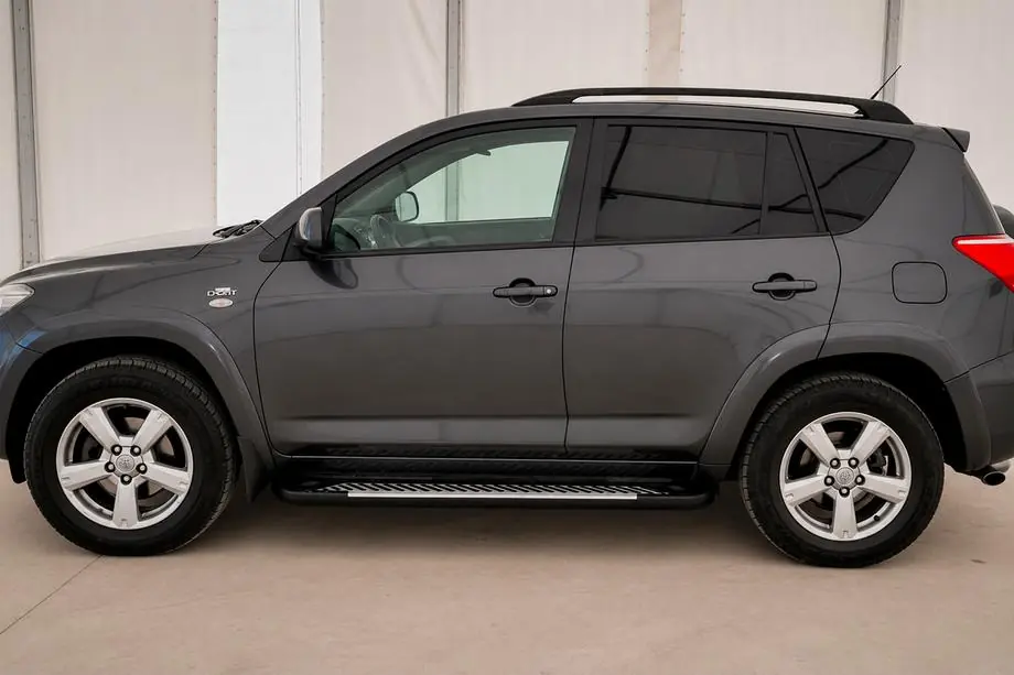 Toyota Rav 4 2006–2013 Sidosteg Line (2 st, aluminium) Image