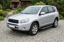 Toyota Rav 4 2006–2013 Sidosteg Duru (2 st, aluminium) foto 1