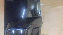 BMW 5-serien E60/E61 2003–2010 Nedsatt: Bakre diffuser DPT V-1 (för M-Sport, blanksvart) foto 3