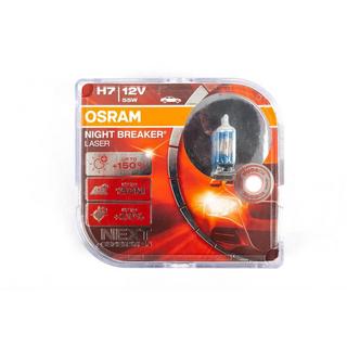 Osram H7 55W Night Breaker Laser 150% 64210NL strålkastarlampa foto 2