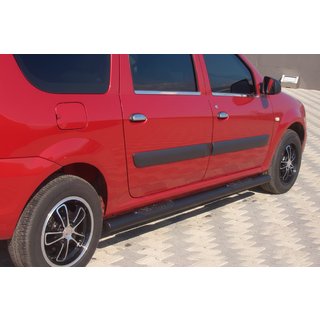 Sidorör Black (2 st, rostfritt stål) foto 2
