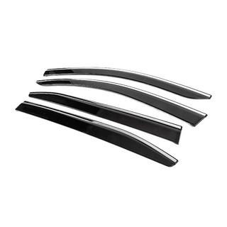 Vindavvisare med kromlist (4 st, Sunplex Chrome) Citroen C5 Aircross 2017–2025 foto 2
