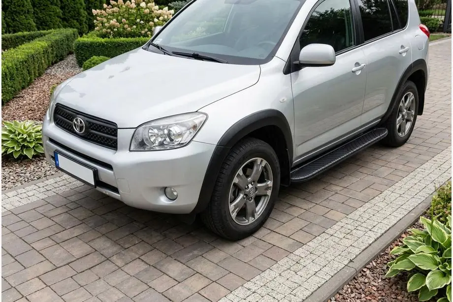 Toyota Rav 4 2006–2013 Sidosteg Bosphorus Black (2 st, aluminium) Image