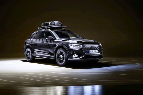 Test: Audi Q8 e-tron edition Dakar