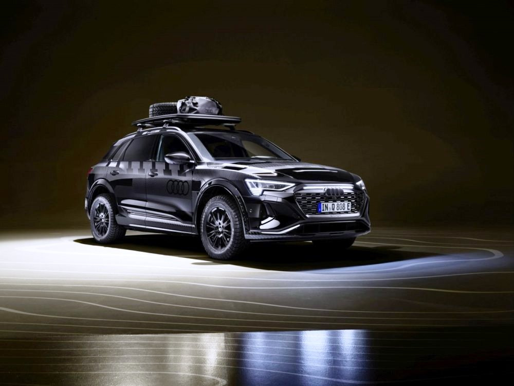 Test: Audi Q8 e-tron edition Dakar