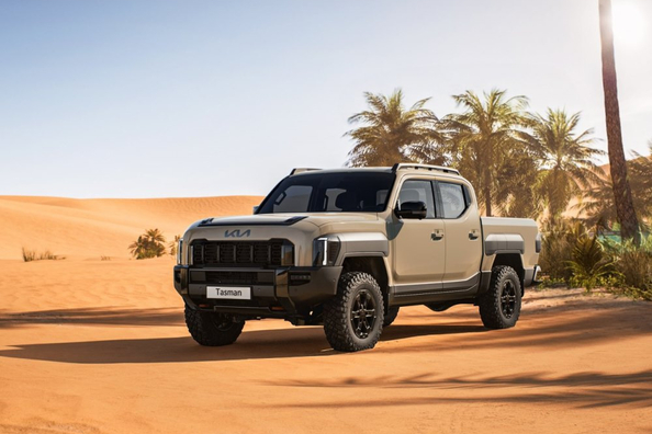 Test Kia Tasman: Kias första ramchassi-pickup