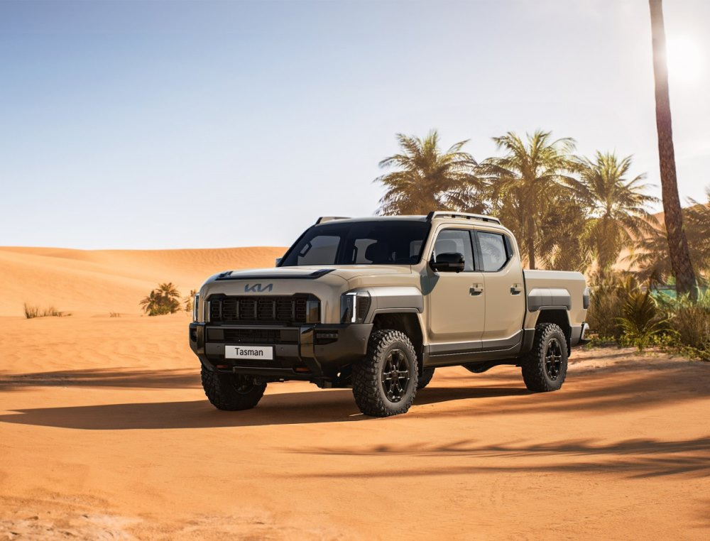 Test Kia Tasman: Kias första ramchassi-pickup