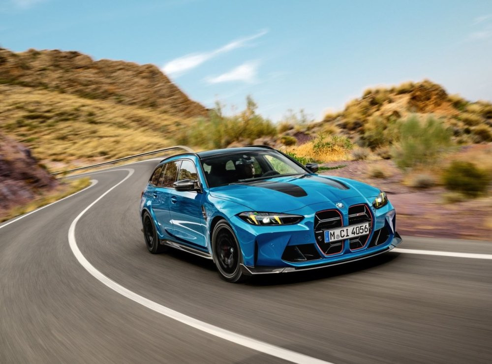Test av BMW M3 CS Touring (G81): laddad kombi med bankaraktär