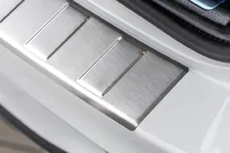 Mercedes GLC X253 2015–2022 Bakre stötfångarskydd Carmos (2019-2022, rostfritt stål) foto 2