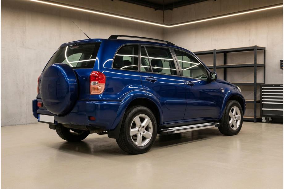 Toyota Rav 4 2001–2005 Sidosteg Rainbow (2 st, aluminium) Image