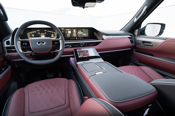 Infiniti QX80 andra generationen: tekniska specifikationer, utrustningsnivåer, bilder Foto 5